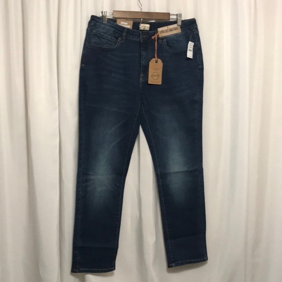 Mens Weatherproof Vintage Slim Straight Jeans Size 36X30 - Picture 2 of 11